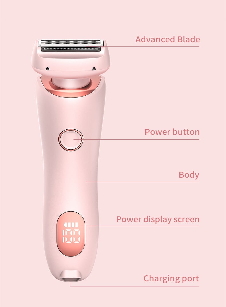 ダブルヘッド電気シェーバー、全身アーティファクト脇毛・脚毛トリマー