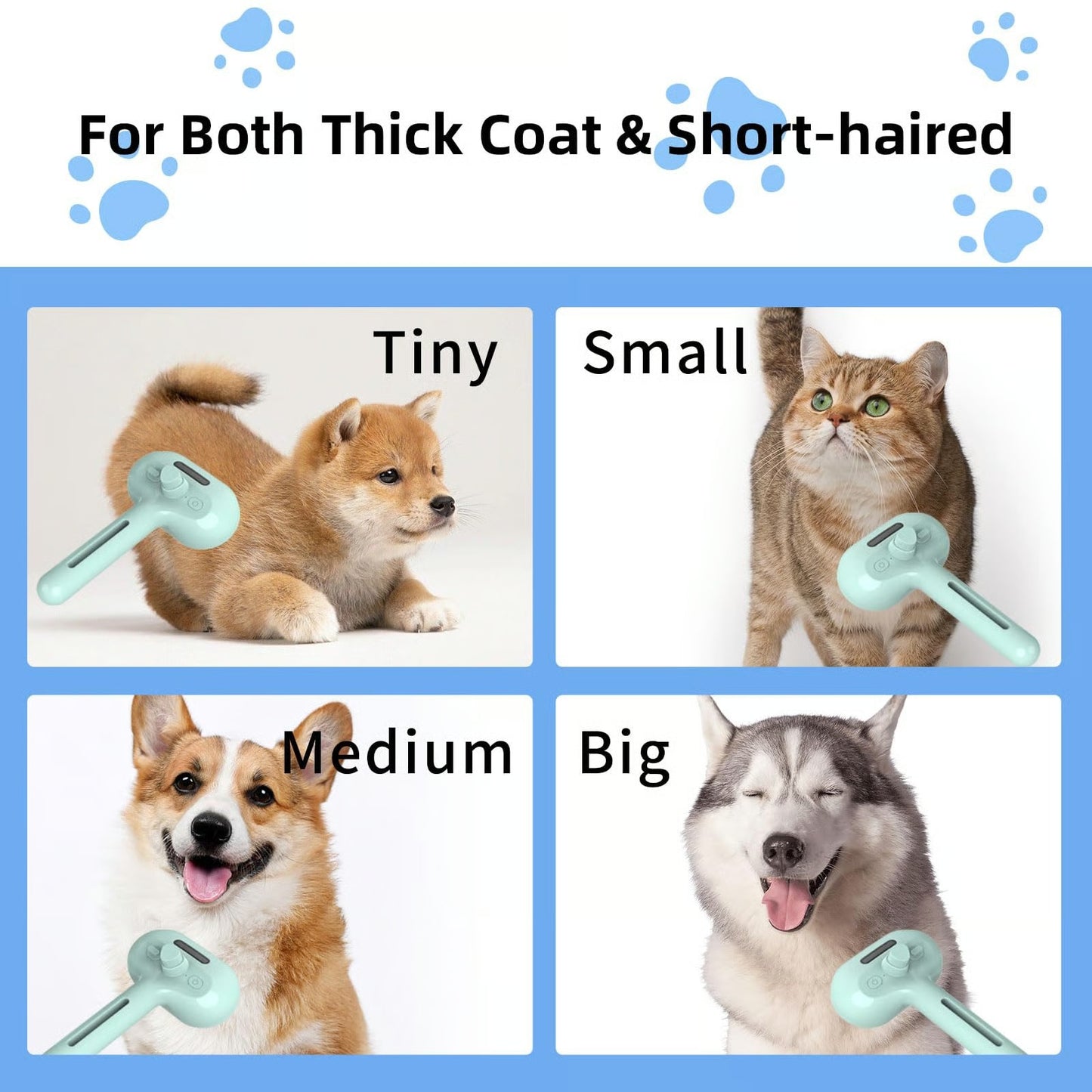 ✨1つ買うと1つ無料💥ペット用スプレー除毛コーム🐶