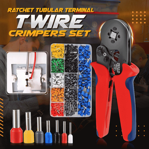 🔥🔥【49%OFF】🛠️🛠️チューブ端子用圧着ペンチセット
