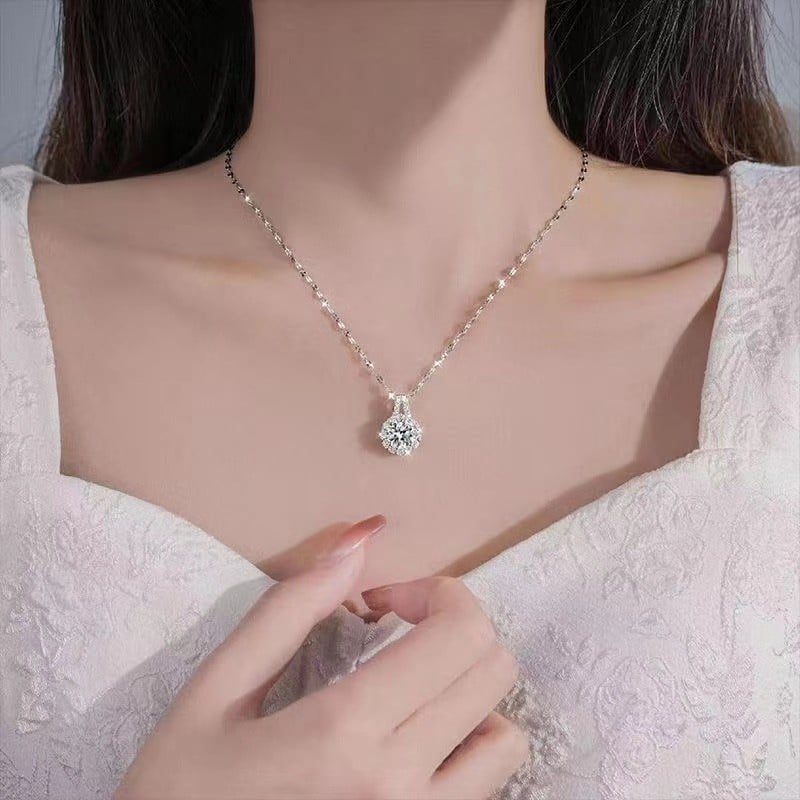 🔥🔥銅ジルコンひまわりペンダントネックレス