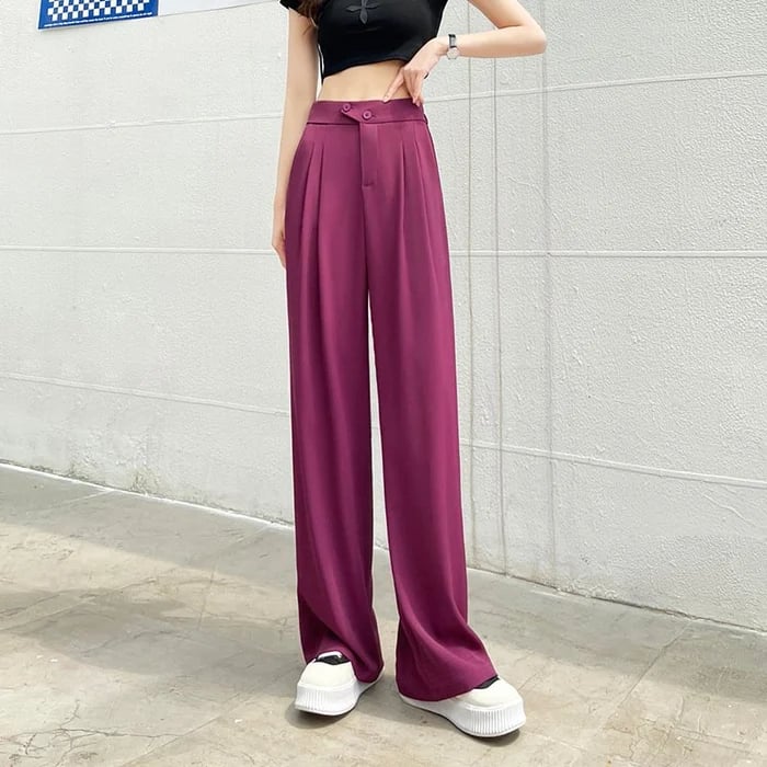 レディースカジュアルルーズパンツ