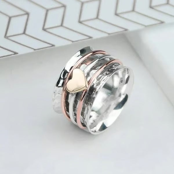 🎁セルフラブスピナーハートリング 💖