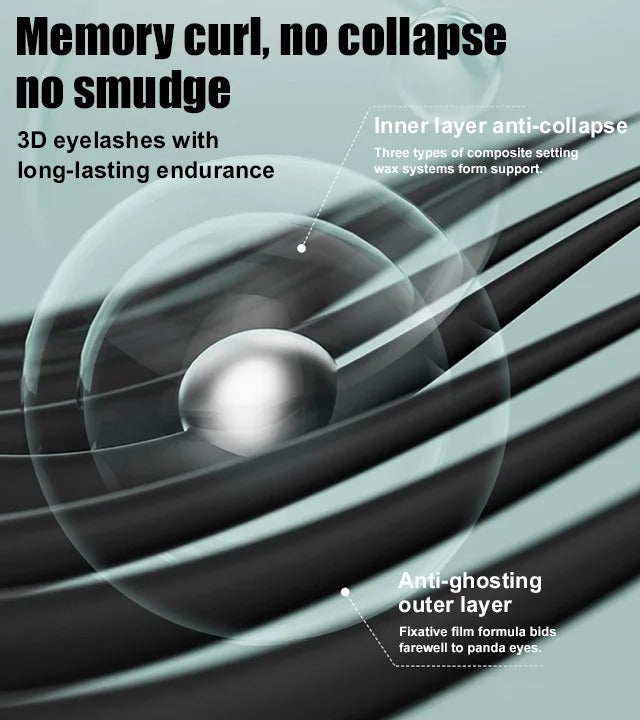 (2個買うと1個無料)スチールチューブまつげプライマー