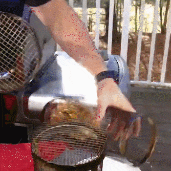 ホットセール 49% オフ 🔥 ローリング BBQ バスケット