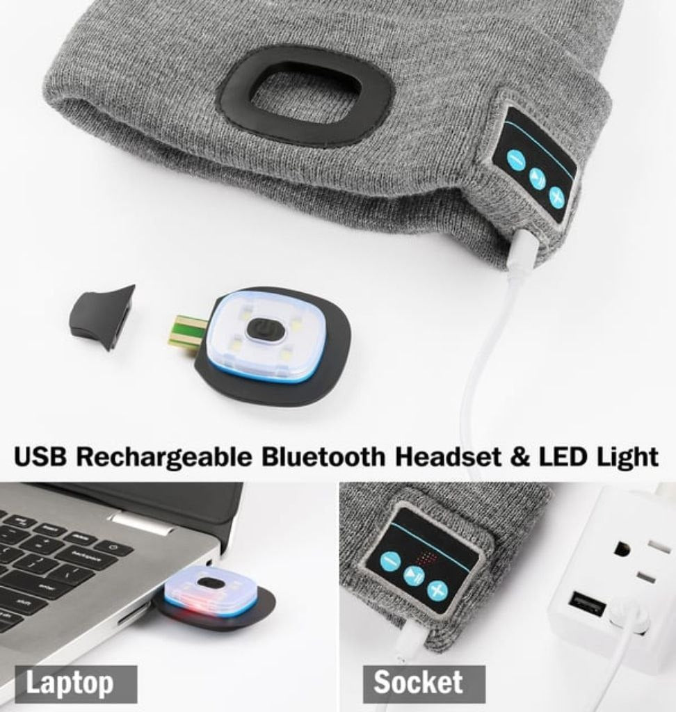 ❤️🔥ホットセール 49%OFF 🔥 3イン1機能 Bluetooth ビーニー