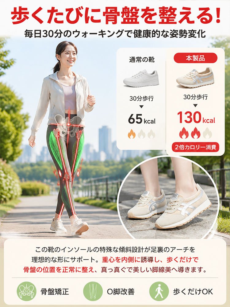 通気性抜群厚底レディースシューズ