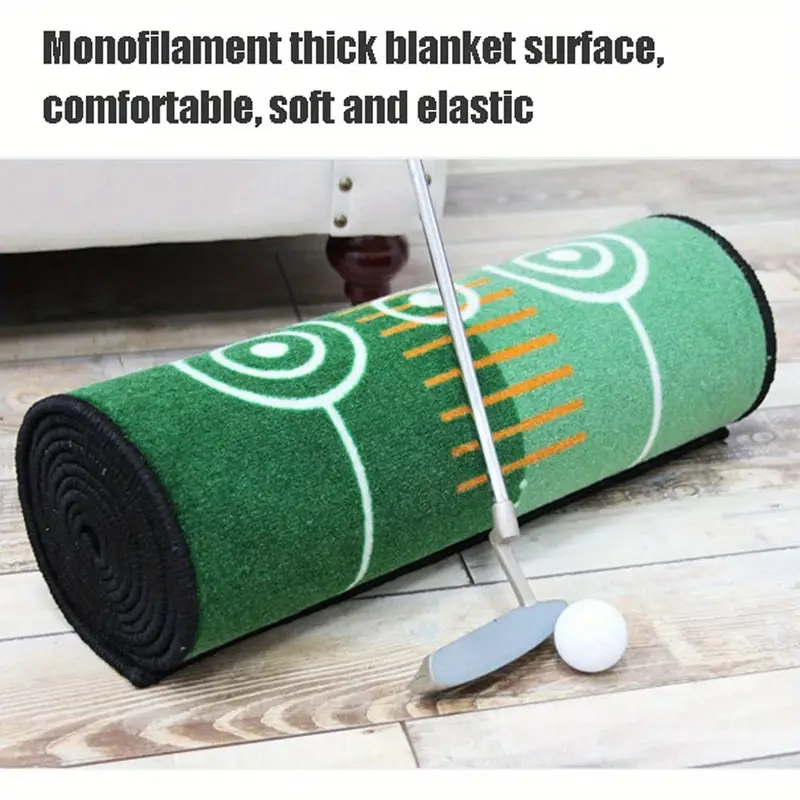 50cm x 300cm ゴルフトレーニングマット 滑り止め加工 | 自宅/屋外練習用屋内パッティンググリーンカーペット - あらゆるスキルレベルに対応、パーティー、チームビルディング、様々な屋内外アクティビティに最適
