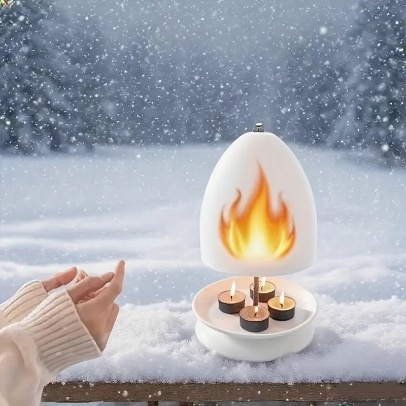 スタイリッシュなティーライトオーブンラジエーターキャンドル加熱キット