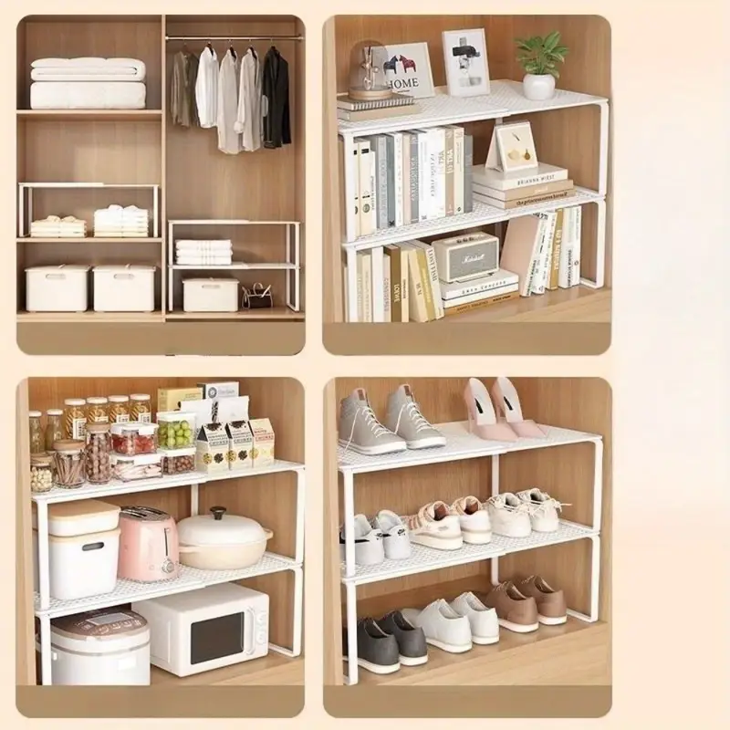 調節可能で拡張可能な収納ラック