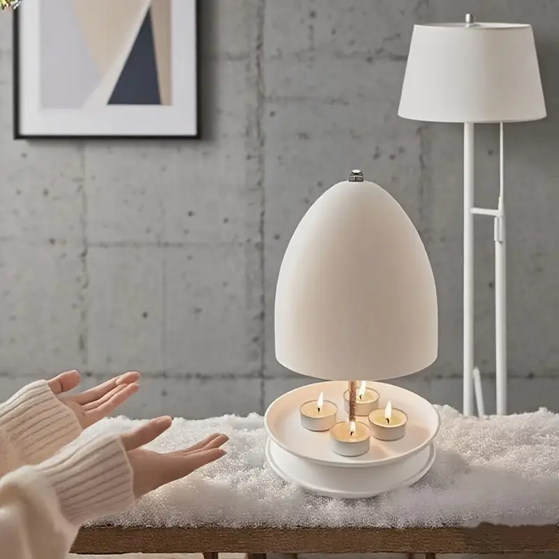 スタイリッシュなティーライトオーブンラジエーターキャンドル加熱キット