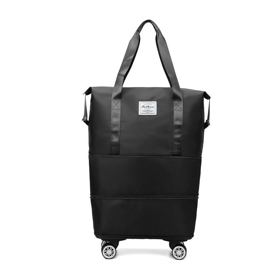大容量40L、60L、80L、4ベイ以上に拡張可能、取り外し可能なキャスター付きボストンバッグ