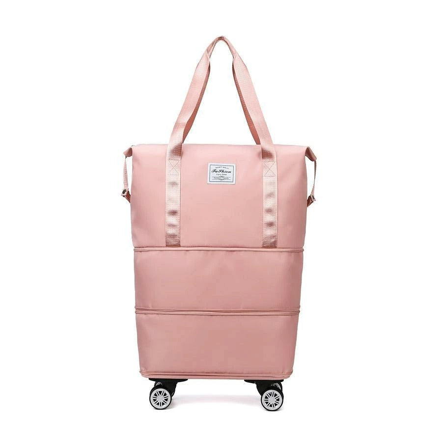 大容量40L、60L、80L、4ベイ以上に拡張可能、取り外し可能なキャスター付きボストンバッグ