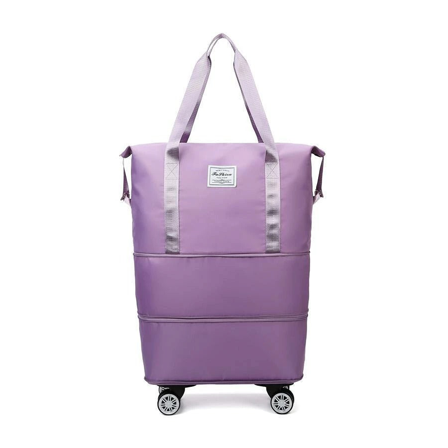 大容量40L、60L、80L、4ベイ以上に拡張可能、取り外し可能なキャスター付きボストンバッグ